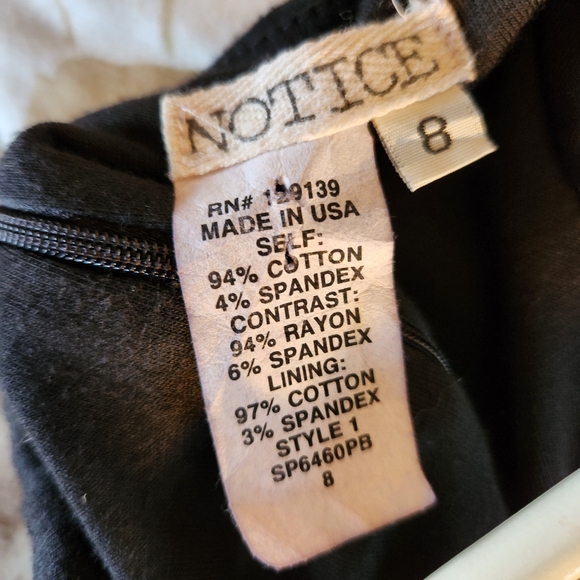 NOTICE Vtg Dress Pretty Design - Picture 13 of 13